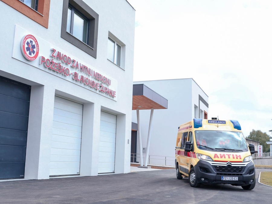 Izgradnja zgrade Zavoda za hitnu medicinu Požeško-slavonske županije